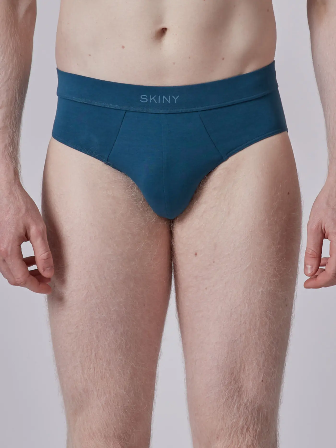 SKINY | Brasil Slip Organic Cotton Deluxe Anthra | petrol